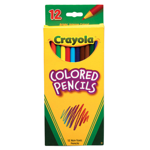 Crayola Pencil Color 12Pk Lng 68-4012